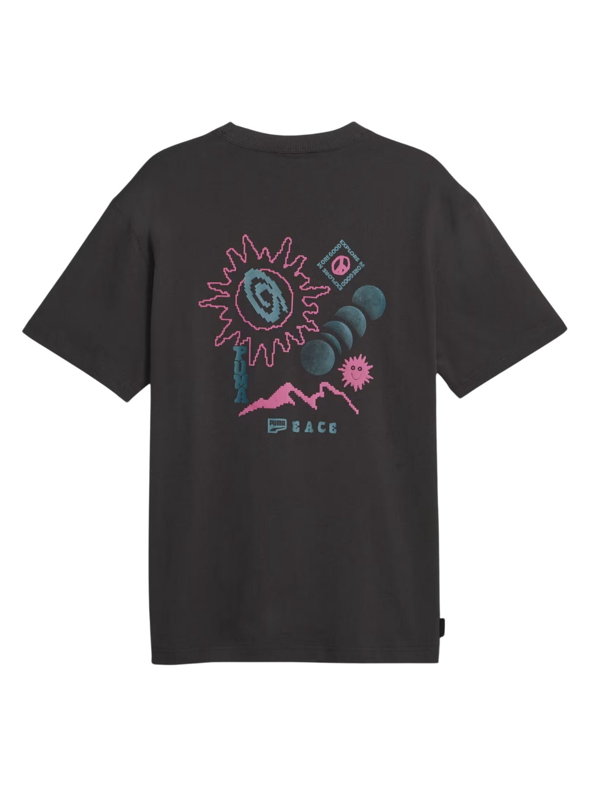 Puma T-Shirt Downtown Graphic Black